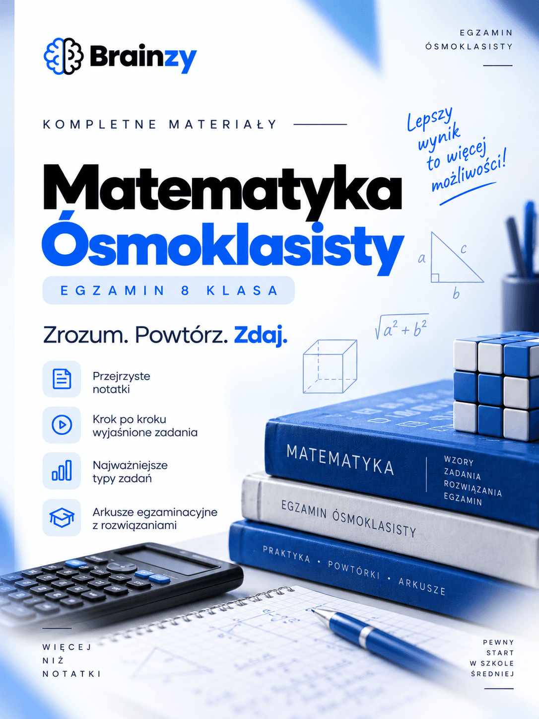 Matematyka — egzamin ósmoklasisty
