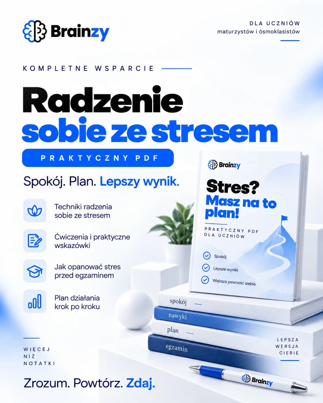Radzenie sobie ze stresem egzaminacyjnym